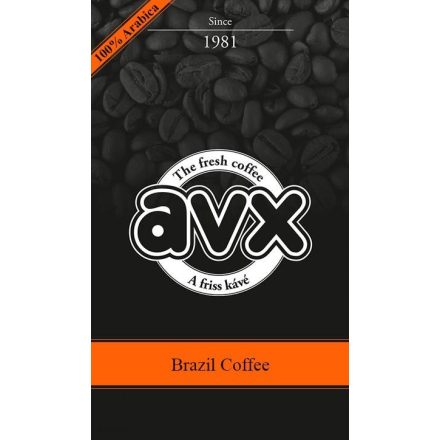 AVX Brasil Fazenda California Pulp. Nat. szemes kávé 250g
