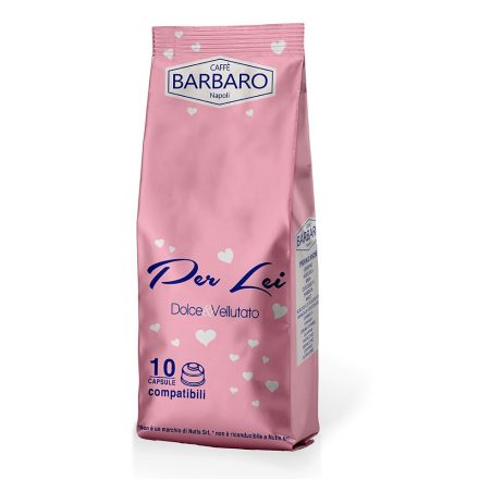 Caffé Barbaro Per Lei "a Női kávé" Dolce Gusto kávékapszula 10 db
