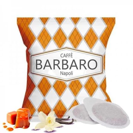 Caffé Barbaro vaníliás-karamellás ízesítésű E.S.E. pod 15 db