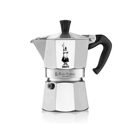 Bialetti Moka Express kotyogós kávéfőző, 2 személyes Bialetti Moka Express kotyogós kávéfőző, 2 személyes