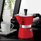 Bialetti Moka Express Piros kotyogós kávéfőző, 1 személyes