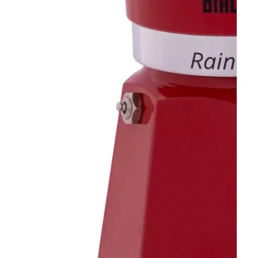 Bialetti Rainbow Piros kotyogós kávéfőző, 1 személyes