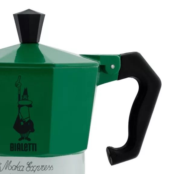 Bialetti Moka Express Tricolore kotyogós kávéfőző, 3 személyes Bialetti Moka Express Tricolore kotyogós kávéfőző, 3 személyes