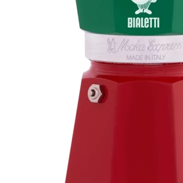   Bialetti Moka Express Tricolore kotyogós kávéfőző, 3 személyes