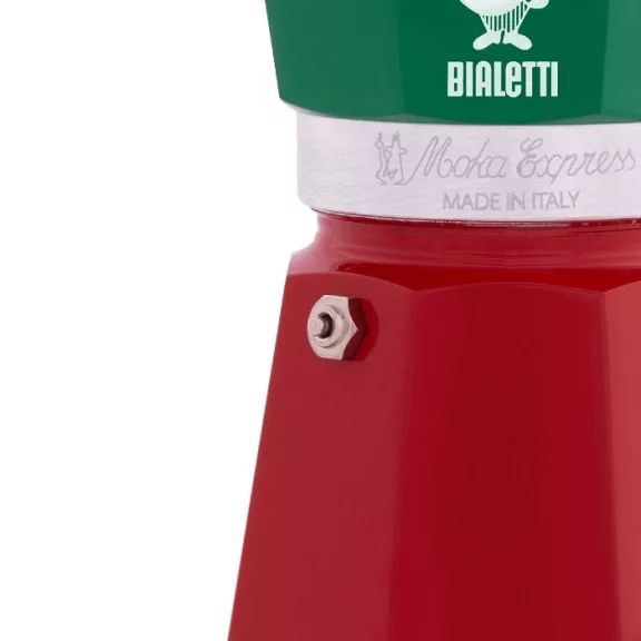 Bialetti Moka Express Tricolore kotyogós kávéfőző, 6 személyes
