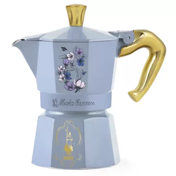   Bialetti Bridgerton Moka Express kotyogós kávéfőző, 3 személyes