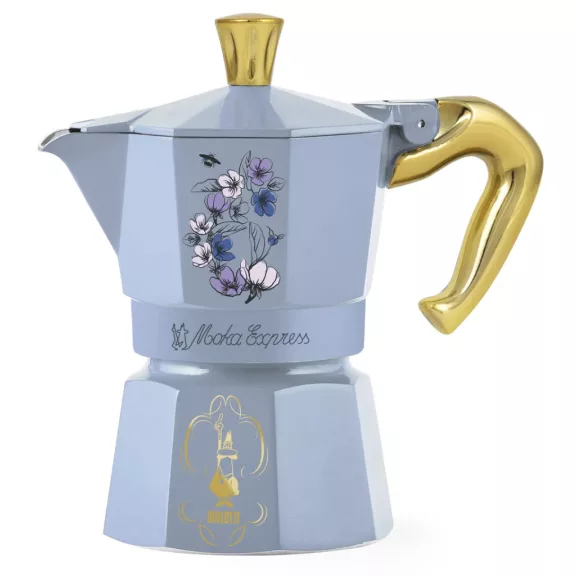 Bialetti Bridgerton Moka Express kotyogós kávéfőző, 3 személyes Bialetti Bridgerton Moka Express kotyogós kávéfőző, 3 személyes