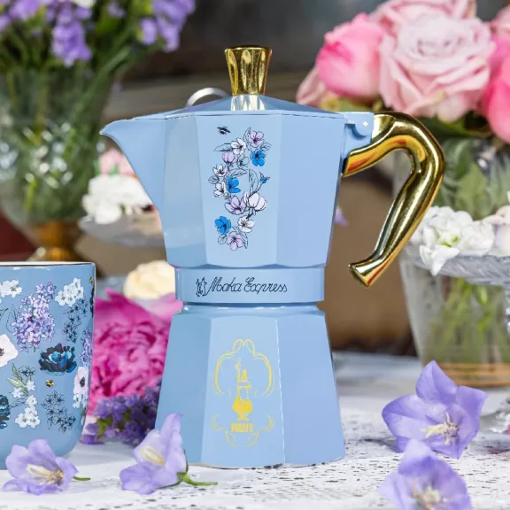 Bialetti Bridgerton Moka Express kotyogós kávéfőző, 6 személyes Bialetti Bridgerton Moka Express kotyogós kávéfőző, 6 személyes
