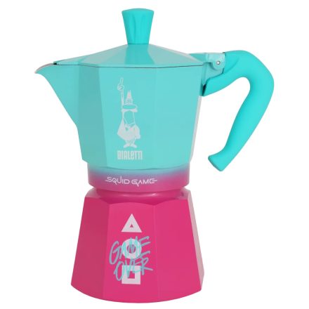 Bialetti Squid Game Moka Express kotyogós kávéfőző, 6 személyes
