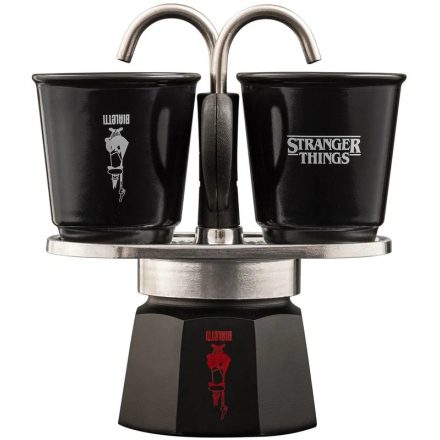 Bialetti Stranger Things Mini Express kotyogós kávéfőző, 2 személyes