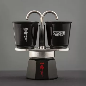   Bialetti Stranger Things Mini Express kotyogós kávéfőző, 2 személyes
