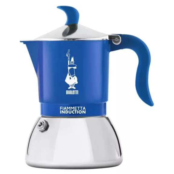 Bialetti Candyland Fiammetta Induction kék kotyogós kávéfőző, 4 személyes Bialetti Candyland Fiammetta Induction kék kotyogós kávéfőző, 4 személyes