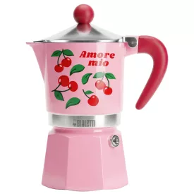   Bialetti Rainbow Cseresznye kotyogós kávéfőző, 3 személyes