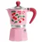 Bialetti Rainbow Cseresznye kotyogós kávéfőző, 3 személyes