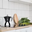 Bialetti Moka Induction kotyogós kávéfőző fekete, 2 személyes