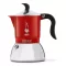 Bialetti Fiammetta Induction kotyogós kávéfőző piros, 4 személyes