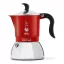 Bialetti Fiammetta Induction kotyogós kávéfőző piros, 2 személyes