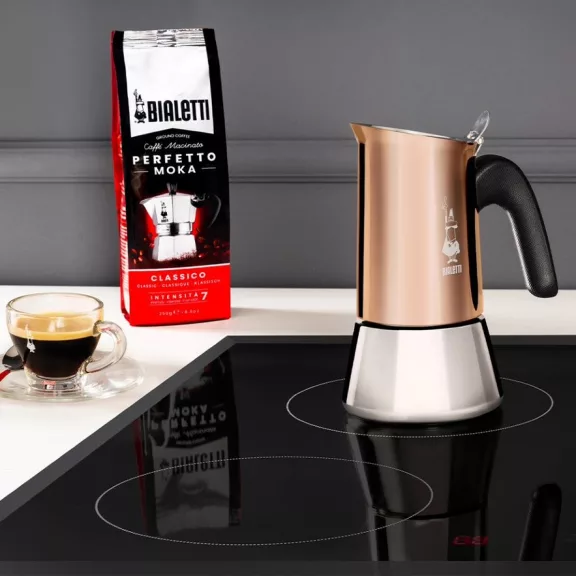 Bialetti Venus Réz kotyogós kávéfőző, 6 személyes