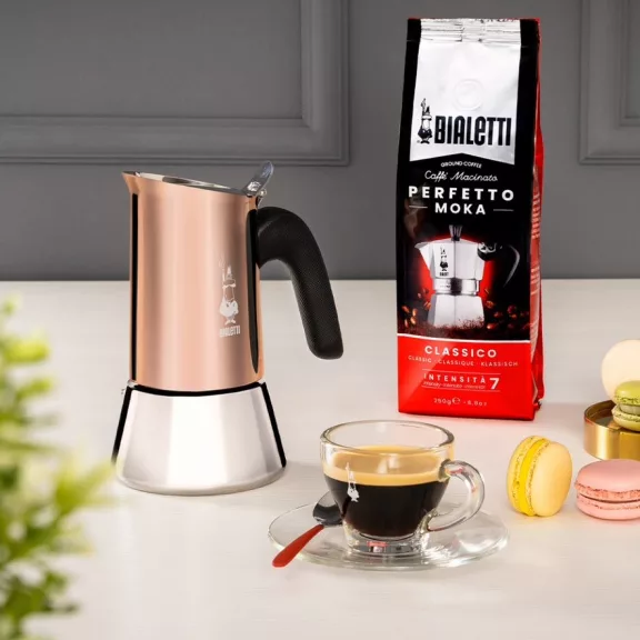 Bialetti Venus Réz kotyogós kávéfőző, 6 személyes