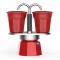 Bialetti piros Mini Express ajándék szett