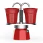 Bialetti piros Mini Express ajándék szett