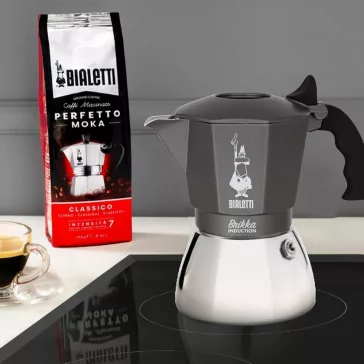   Bialetti Brikka indukciós kotyogós kávéfőző, 4 személyes
