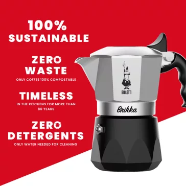 Bialetti Brikka 2024 kotyogós kávéfőző, 4 személyes