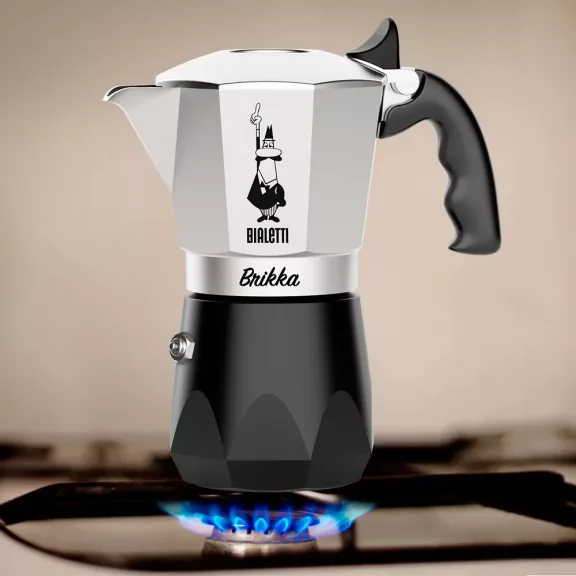 Bialetti Brikka 2024 kotyogós kávéfőző, 4 személyes Bialetti Brikka 2024 kotyogós kávéfőző, 4 személyes