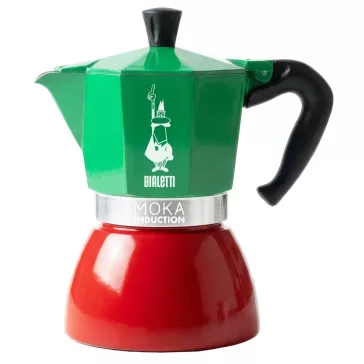   Bialetti Ciao Italia! Moka Induction kotyogós kávéfőző, 4 személyes