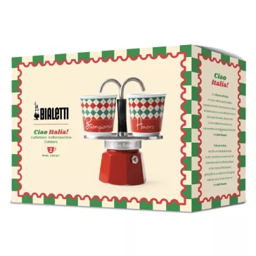   Bialetti Ciao Italia! Mini Express kotyogós kávéfőző, 2 személyes
