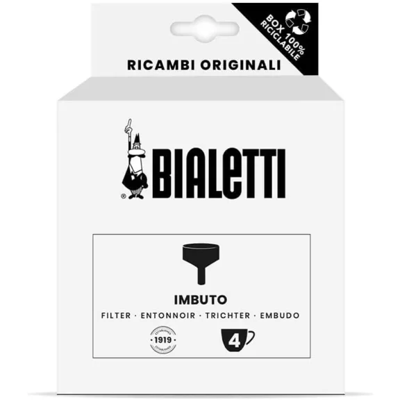 Kávétölcsér Bialetti Brikka New kávéfőzőhöz, 2 személyes (800141) Kávétölcsér Bialetti Brikka New kávéfőzőhöz, 2 személyes (800141)