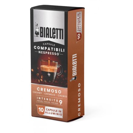 Bialetti Cremoso Nespresso kompatibilis kávékapszula 10 db