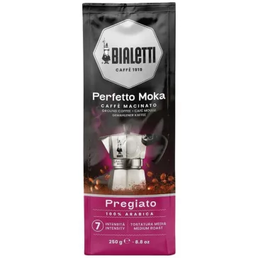 Bialetti Perfetto Moka Pregiato őrölt kávé 250g