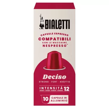 Bialetti DECISO Nespresso kompatibilis kávékapszula 10 db
