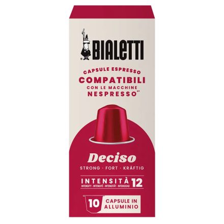 Bialetti DECISO Nespresso kompatibilis kávékapszula 10 db