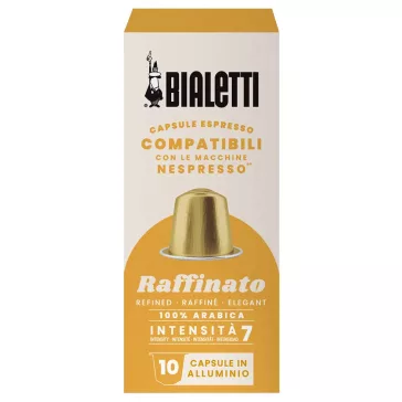   Bialetti RAFFINATO Nespresso kompatibilis kávékapszula 10 db