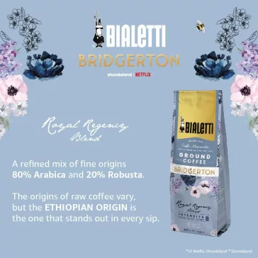   Bialetti - Bridgerton Royal Regency Blend őrölt kávé 250g