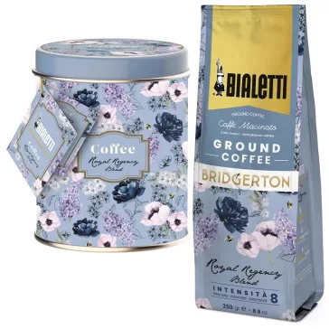   Bialetti - Bridgerton Royal Regency Blend díszdobozos őrölt kávé 250g