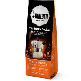   Bialetti Perfetto Moka Karamella ízesítésű őrölt kávé 250g