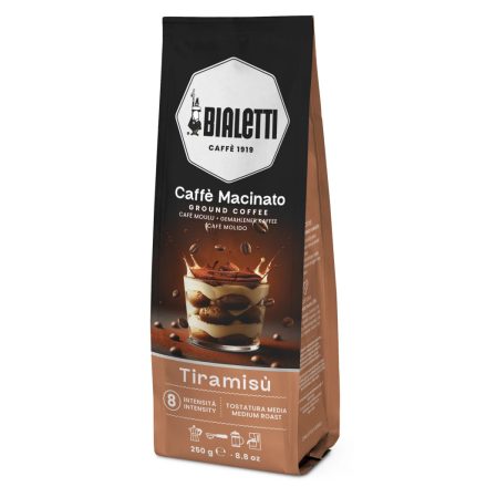Bialetti Perfetto Moka Tiramisu ízesítésű őrölt kávé 250g