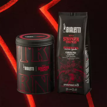 Bialetti Stranger Things díszdobozos őrölt kávé 250g