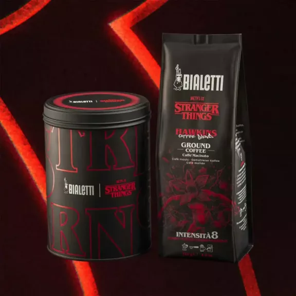 Bialetti Stranger Things díszdobozos őrölt kávé 250g Bialetti Stranger Things díszdobozos őrölt kávé 250g