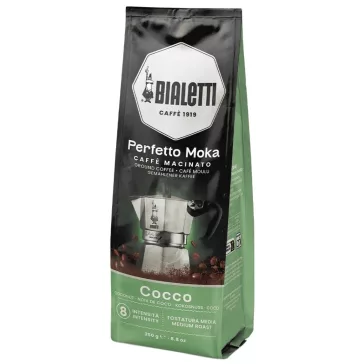   Bialetti Perfetto Moka Kókusz ízesítésű őrölt kávé 250g