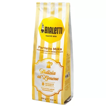   Bialetti Perfetto Moka Citrom ízesítésű őrölt kávé 250g