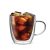 Bialetti Capri duplafalú üveg csésze 350ml, 2 db