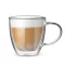 Bialetti Capri duplafalú üveg csésze 160ml, 2 db 