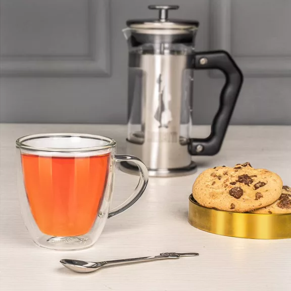 Bialetti Capri duplafalú üveg csésze 160ml, 2 db Bialetti Capri duplafalú üveg csésze 160ml, 2 db