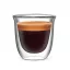 Bialetti Firenze duplafalú üveg csésze 80 ml, 2 db 