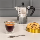 Bialetti Firenze duplafalú üveg csésze 80 ml, 2 db 
