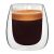 Bialetti Verona duplafalú üveg csésze 80 ml, 2 db
